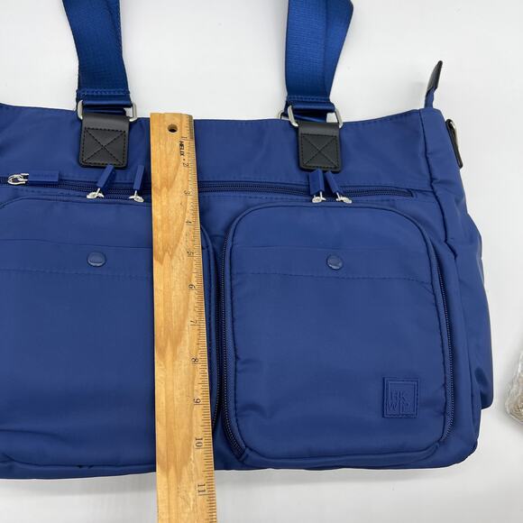 IHKWIP Cargo Catchall Tote with Two Crossbody Straps French Navy - Picture 6 of 15